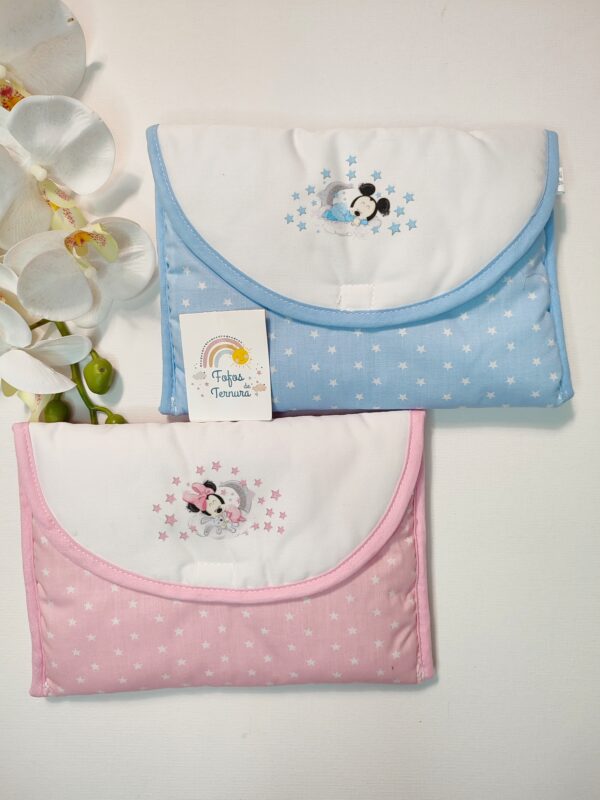 Porta Documentos Minnie ou Mickey